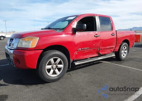 2009 Nissan Titan Se z USA, uszkodzony, nr VIN 1N6AA07D39N317536
